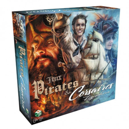 Pirates & Corsaires Légendaires - Coffret 4 jeux de plateau - Jeux de société / stratégie -  Coop Breizh Jeux