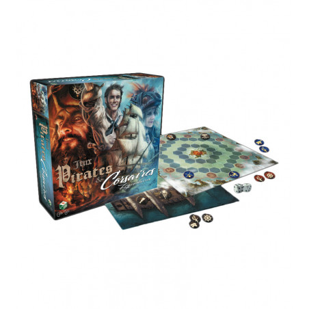 Pirates & Corsaires Légendaires - Coffret 4 jeux de plateau - Jeux de société / stratégie -  Coop Breizh Jeux