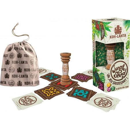 Jungle Speed : Koh-Lanta | Jeu de société | À partir de 7 ans | 2 à 10 joueurs | 15 minutes