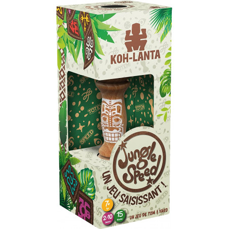 Jungle Speed : Koh-Lanta | Jeu de société | À partir de 7 ans | 2 à 10 joueurs | 15 minutes