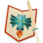 Set Chevalier Dragon - Bouclier et Épée en Bois - Janod Set Chevalier Dragon - Bouclier et Épée en Bois - Janod