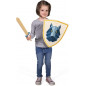 Set Chevalier Loup - Bouclier et Épée en Bois - Janod Set Chevalier Loup - Bouclier et Épée en Bois - Janod
