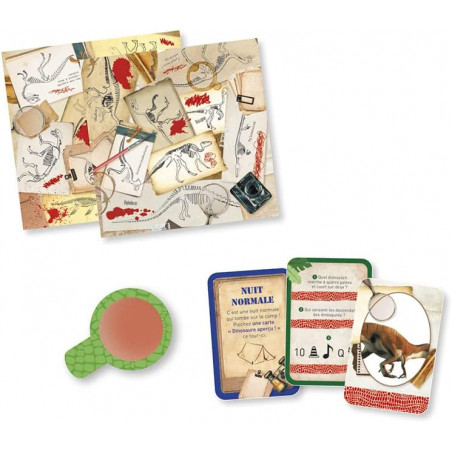 Jurassic Survie - Jeu de Société Enfant - Jeu Educatif Collaboratif -  Janod