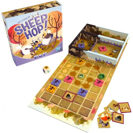 Sheep Hop Jeu de Société - Space Cowboys Saute Moutons