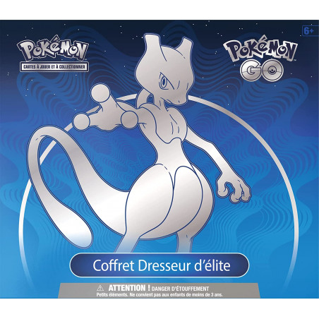 Pokémon GO01 : Coffret Mewtow Dresseur d'Élite |Cartes à Collectionner | A partir de 6 Ans, POKGOELI01