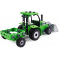 MECCANO - TRACTEUR PELLETEUSE MECCANO JUNIOR - Pelleteuse Agricole Et Remoque Articulées MECCANO - TRACTEUR PELLETEUSE MECCANO JUNIOR - Pelleteuse Agricole Et Remoque Articulées