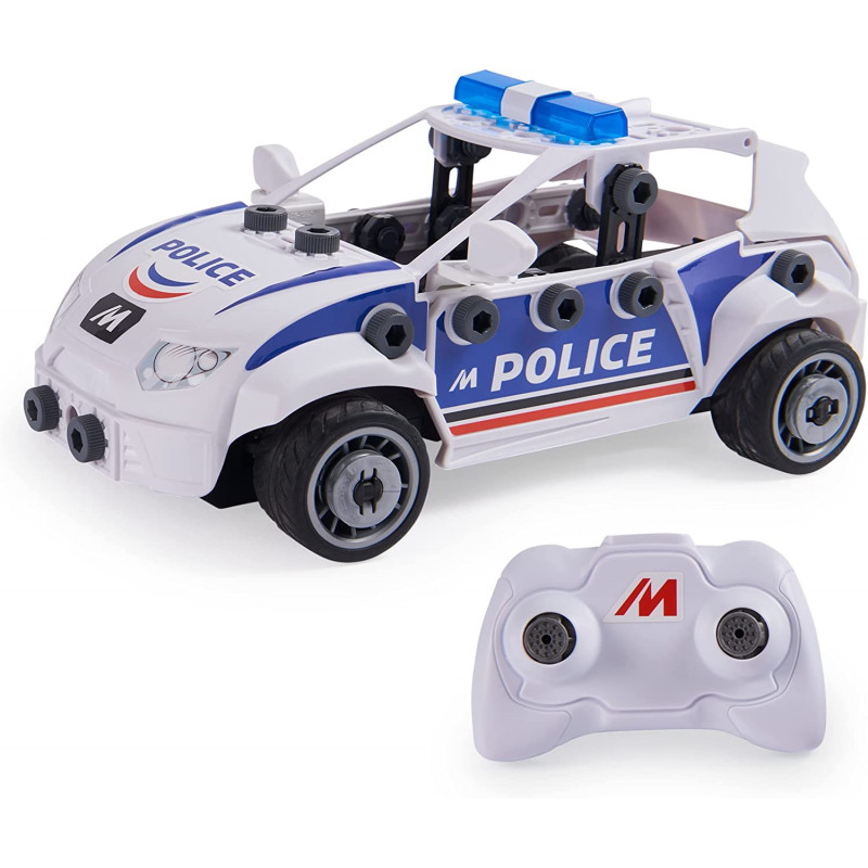 MA VOITURE DE POLICE RC MECCANO JUNIOR MECCANO Voiture Police