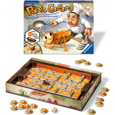 Panic Cafard - Ravensburger - Jeu de société pour enfants - de 2 à 4 joueurs - Dès 5 ans