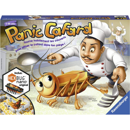 Panic Cafard - Ravensburger - Jeu de société pour enfants - de 2 à 4 joueurs - Dès 5 ans
