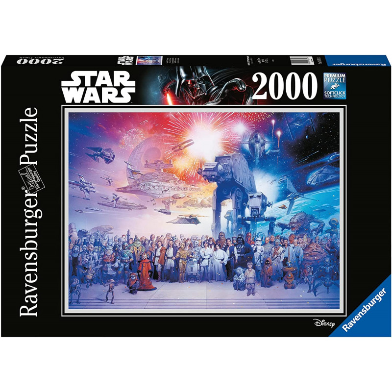 L'univers Star Wars - Ravensburger - Puzzle Adulte 2000 pièces