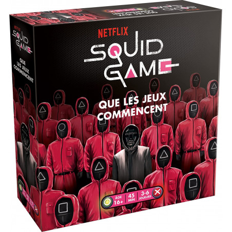 Squid Game - Jeu de société - A partir de 16 Ans - 2 à 6 Joueurs