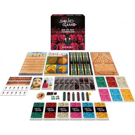 Squid Game - Jeu de société - A partir de 16 Ans - 2 à 6 Joueurs