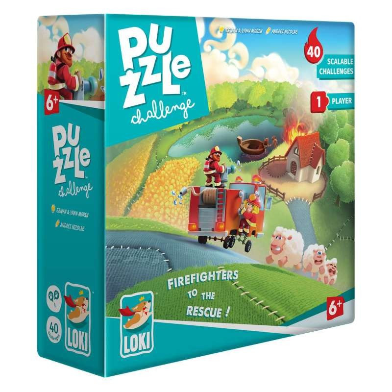 PUZZLE CHALLENGE : POMPIERS À LA RESCOUSSE PUZZLE CHALLENGE : POMPIERS À LA RESCOUSSE