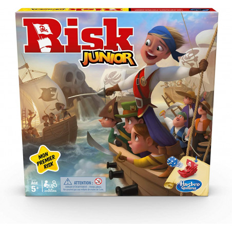 Risk Junior - Jeu de société de stratégie - Jeu de plateau – Version française