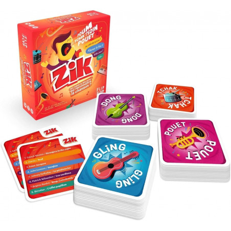 Zik : Nouvelle édition - Flip Flap - Blackrock Games FLI013ZI