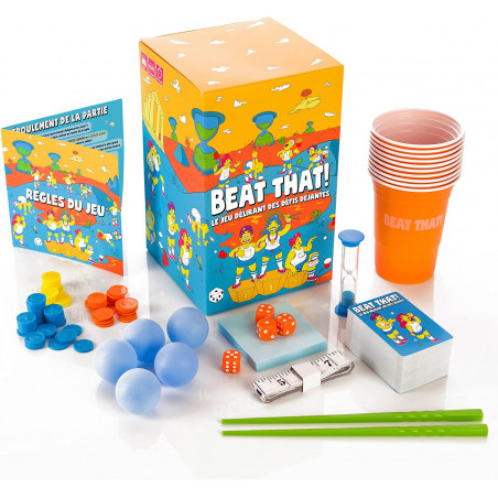 Beat That! - Le Jeu Délirant des Défis Déjantés - 160 Défis à Relever en Famille ou Entre Amis
