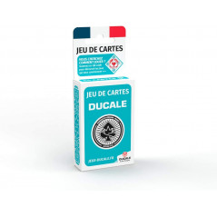 Ducale - Jeu de 54 Cartes - Fabriqué en France - Jeu de Poker, Président, Palmito, 8 Américain