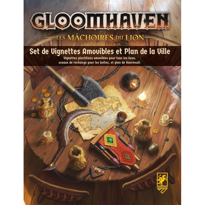Gloomhaven - Machoires du Lion : Set de Vignettes Amovibles - Version Français