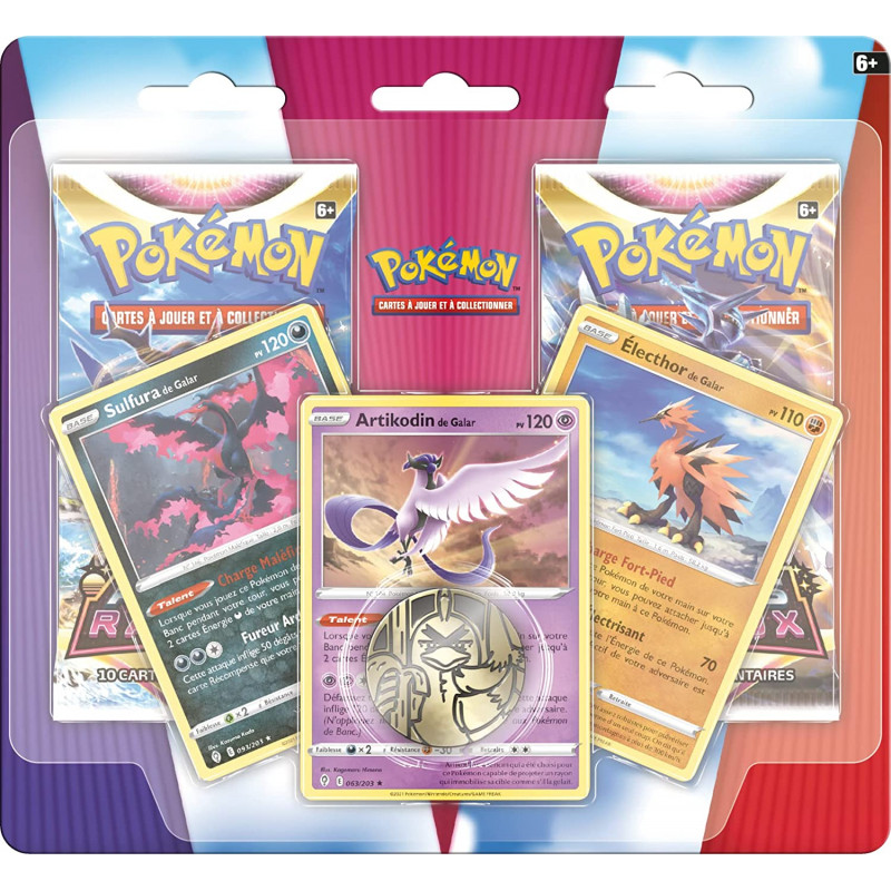 Pokémon Pack 2 boosters Octobre 2022 |Cartes à Collectionner | A partir de 6 Ans, 2PACKOCT22