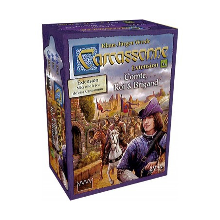 Carcassonne Extension n°6 Comte, Roi & Brigand