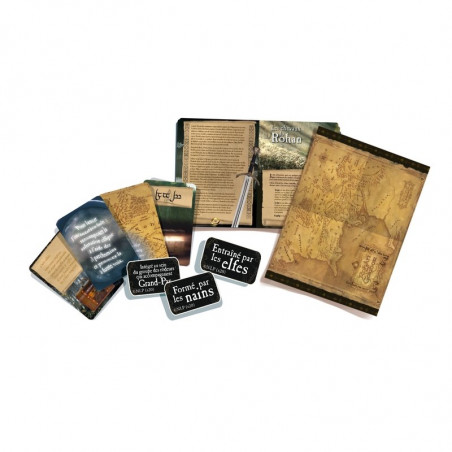 ESCAPE BOX - LE SEIGNEUR DES ANNEAUX - ESCAPE GAME OFFICIEL - DE 3 À 7 JOUEURS - DÈS 13 ANS ET ADULTE