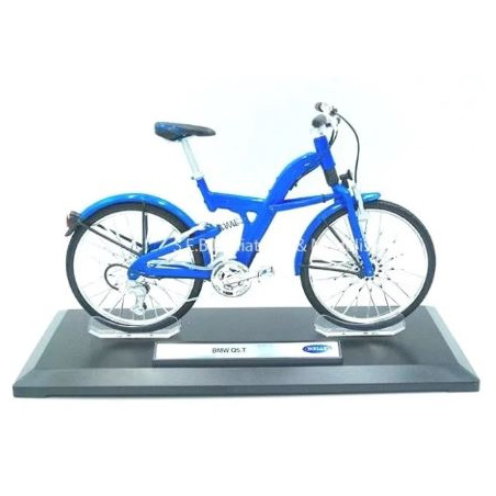 Vélo BMW Q5T Bleu Clair 110 - Welly 12265