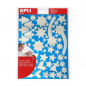 Apli Agipa Gommettes métallisées Noel Doré et Argents x 244