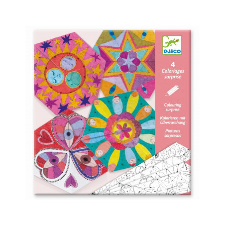 Coloriages Surprises - Mandalas Constellations - DJECO