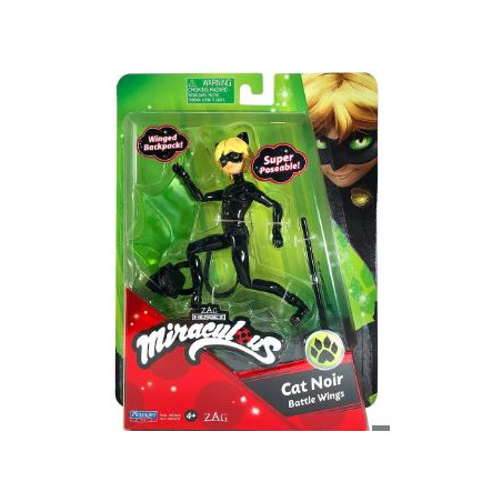 MINI-POUPÉE 12 CM CHAT NOIR
