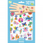 Tattoos temporaires - Rainbow - Djeco Tattoos temporaires - Rainbow - Djeco