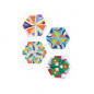 Coloriages surprises Mandalas rosaces - Djeco