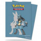 Pokémon - Protèges Cartes Standard - ultra pro sleeves lucario par 65