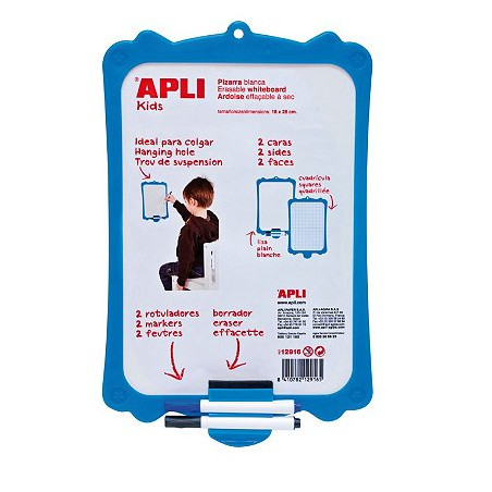 Ardoise Effacable avec marqueur et affacette