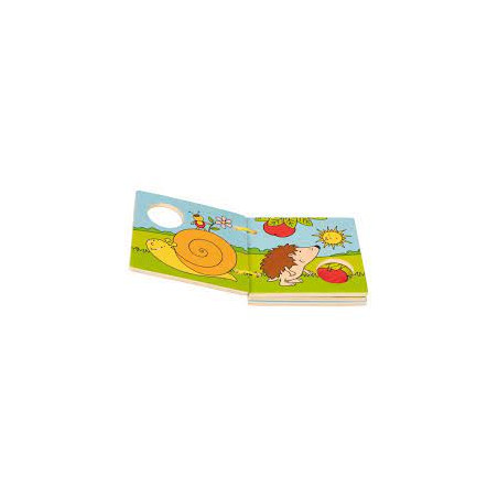 Livre d’images en bois Notre jardin GOKI