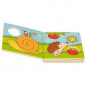 Livre d’images en bois Notre jardin GOKI