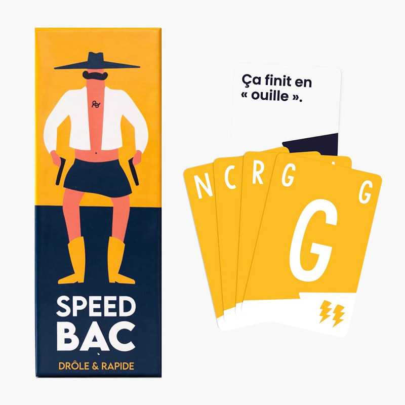 SPEEK – Jeu D’ambiance Rapide – 2-6 Joueurs – 10 Minutes – 200 Cartes – Dès 10 Ans – Cadeau Soirée Et Anniversaire