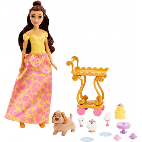 Princesses Disney Coffret Belle et son Chariot à Thé