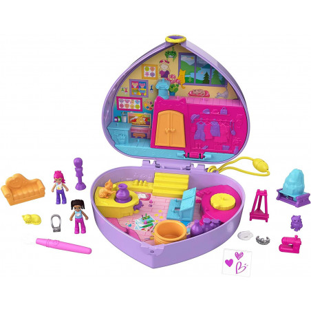Polly Pocket Coffret Shani Atelier de peinture