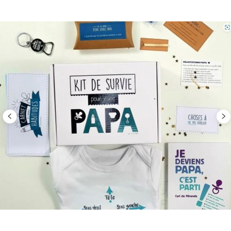 Kit de survie pour papa - Le kit Powernap pour papa endormi et futurs  papas. : : Cuisine et Maison