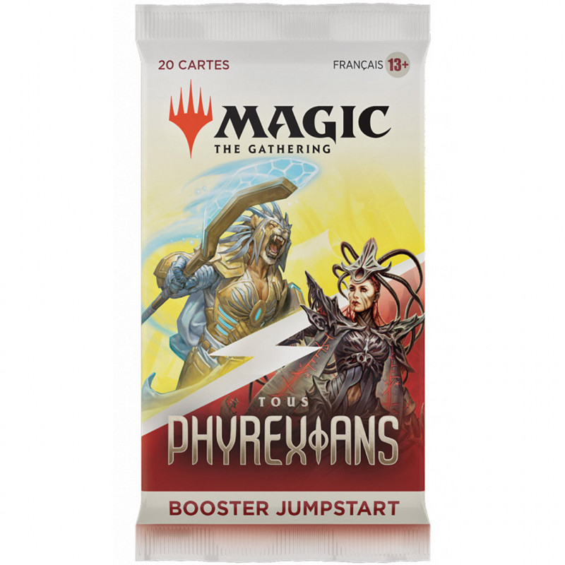 Magic The Gathering - Wizards of the Coast - Boite de - 18 boosters - Tous Phyrexians - JUMPSTART - 18 Boosters draft
