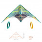 CERF VOLANT ACROBIQUE GREEN WAVE