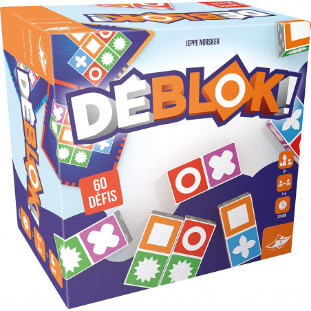 Déblok ! | Jeu de société | À partir de 6 ans | 1 à 4 joueurs | 20 minutes FoxMind