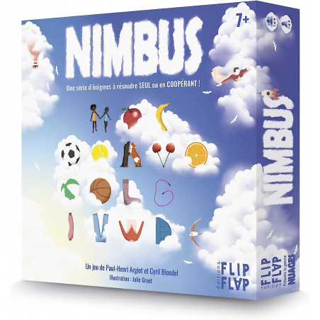 Nimbus - Flip Flap Editions - Jeu de société Enfants - Jeu de langage - Jeu de Mots