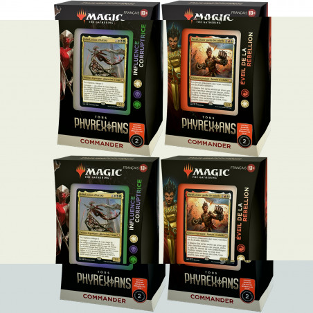 Magic The Gathering - Wizards of the Coast - Deck - - Tous Phyrexians - Commander (modèle sur demande)