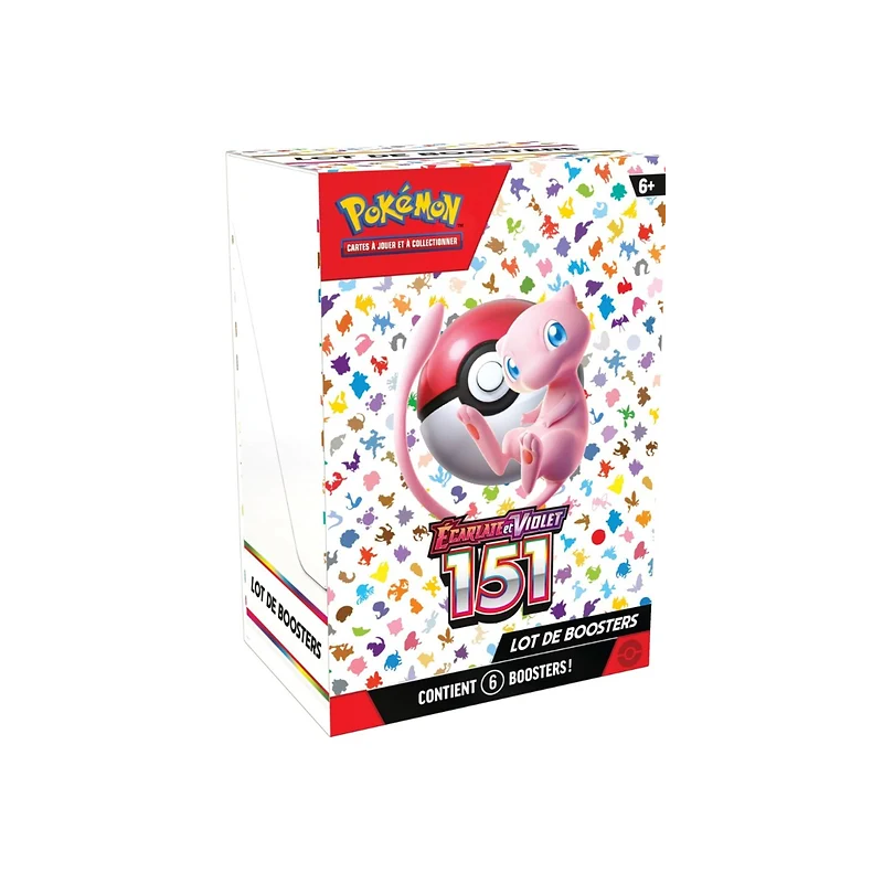 PRECOMMANDE Pokémon 3.5 Écarlate et Violet 151 : Booster Bundle