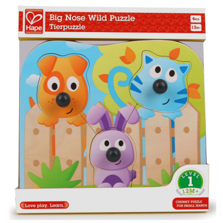 Puzzle à gros boutons animaux de la ferme