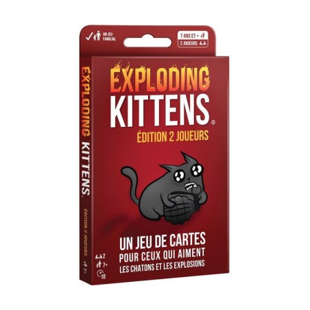 Exploding Kittens : édition 2 joueurs