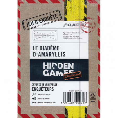 LE DIADEME D'AMARYLLIS - HIDDEN GAMES SCENE DU CRIME