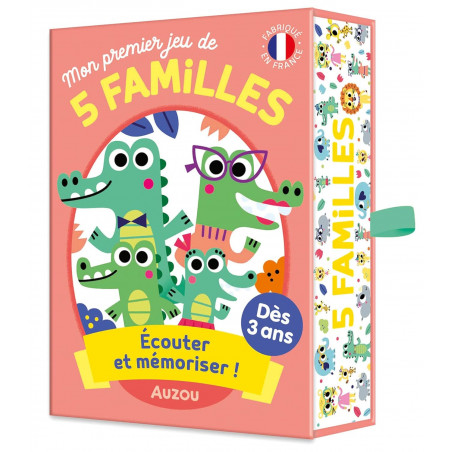 Editions AUZOU - Mon Premier Jeu de 5 Familles