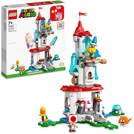 LEGO 71407 Super Mario Ensemble d’Extension La Tour Gelée et Le Costume de Peach